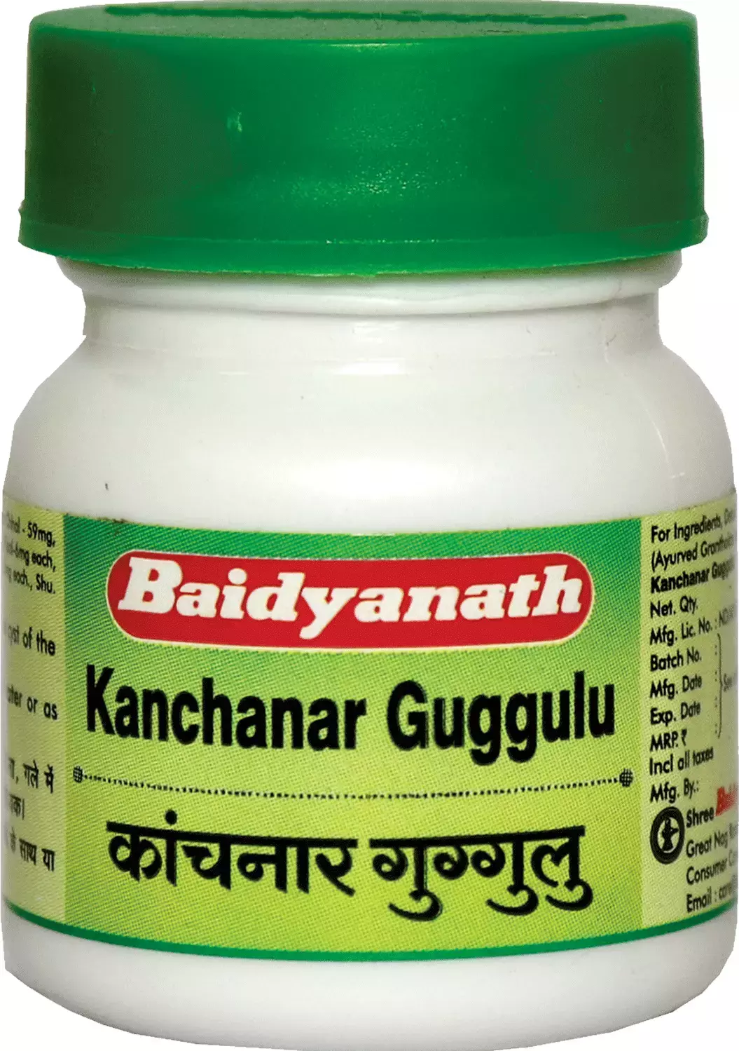 Baidyanath Kanchanar Guggulu, 80 Tablets-1.webp